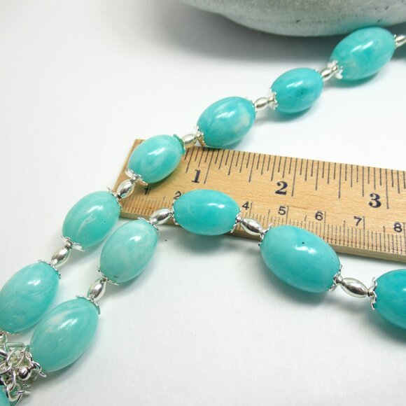 Vintage bead graduated necklace - Picture 10 of 11